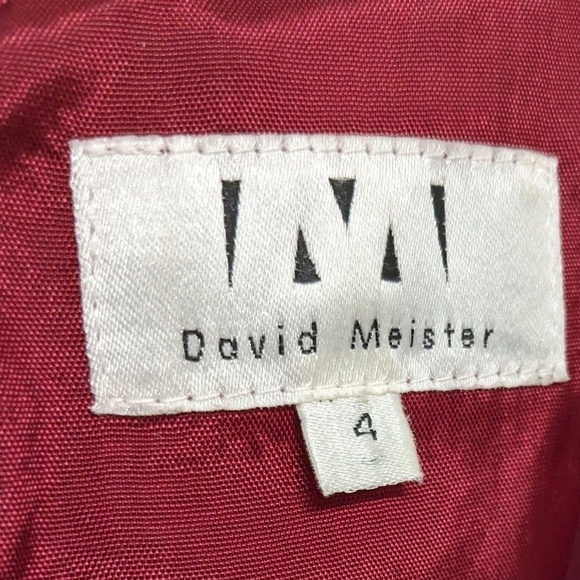 Vintage David Meister shift dress geometric abstract - Picture 5 of 6